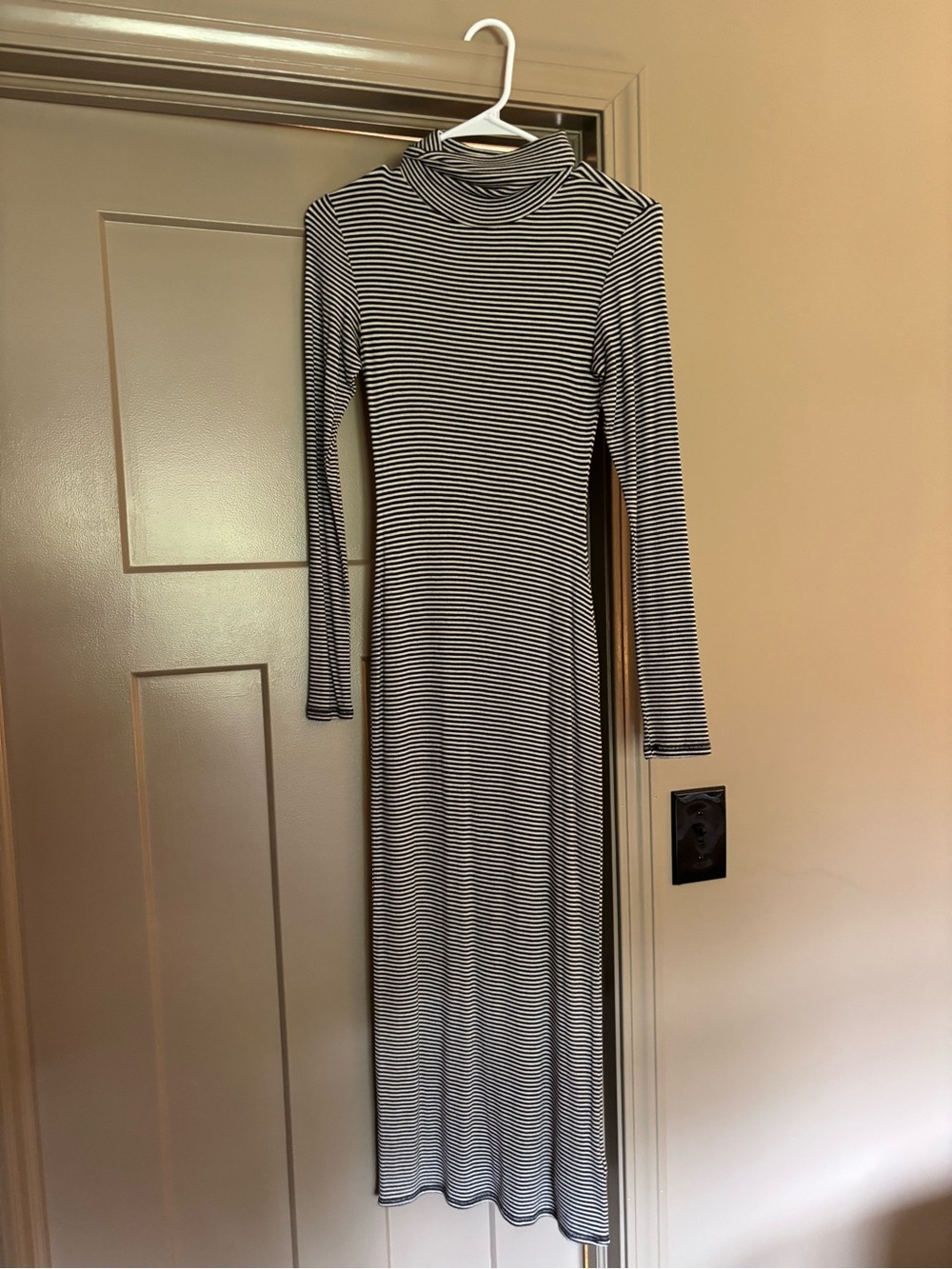 BDG Urban Outfitters Ribbed Turtleneck Maxi Dress